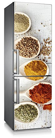 Vinilo para nevera | Stickers Fridge | Pegatina Frigo | Spices spoon (185x60)