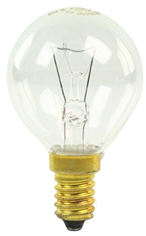 GE E14 Oven Lamp Bulb, 40W, 300C