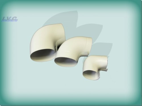 Okapak PVC - SE Bogen 90° 28 x 20mm