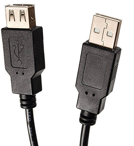 Maclean MCTV - Cable USB 2.0 A Macho - A Hembra 3 ó 5 metros (5m)