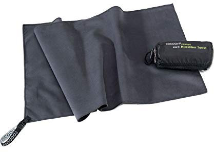 Cocoon Ultralight - Leichtes Mikrofaser Handtuch, Seekuh Grau, M