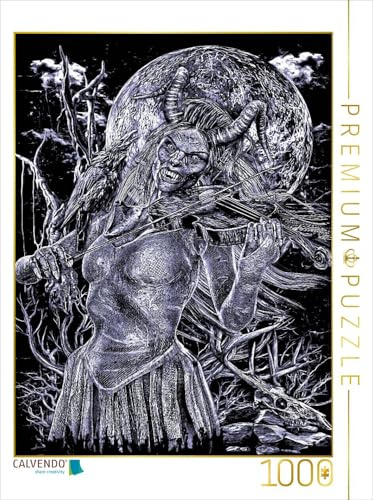 CALVENDO Puzzle DIE TEUFELSBRAUT MIT Geige | 1000 Teile Lege-Größe 48 x 64 cm Foto-Puzzle für glückliche Stunden