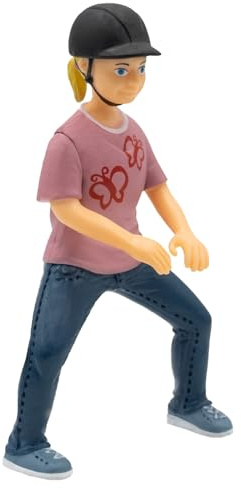 Bullyland 62643 - Spielfigur Reiterin Emily, ca. 8,3 cm, detailgetreu, PVC-frei, ideal als kleines Geschenk für Kinder ab 3 Jahren