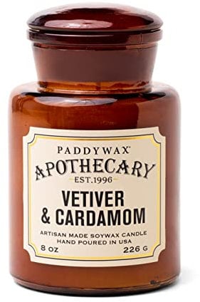Paddywax Apothecary Collection, Jar Kerze, Meersalz/Salbei, 237 ml, Vetiver/Cardamom, 227 g
