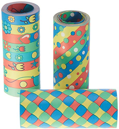 Festartikel Hirschfeld Happy People 15020 – TIB Serpentins de géant, L : 15 m – Lot de 3