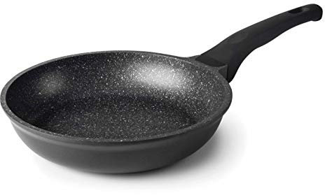 LACOR poêle en Aluminium Compatible Induction 24126 eco 26 cm-Couleur: Piedra