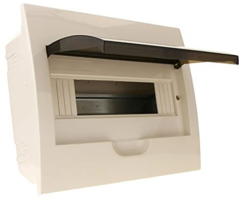 BeMatik - Quadro di distribuzione elettrica di 12 Moduli 17,5 mm Scatola per Incasso plastica ABS SPN IP40