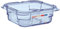 Araven GP570 ABS GN Lebensmittelbehälter, Größe 1/6, 65 mm x 176 mm x 162 mm, Blau