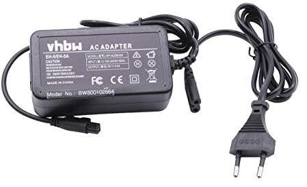 vhbw 1x Alimentation Compatible avec Nikon D300, D300s, D700, D70, D50, D100, D70s, D90, D80 Appareil Photo numérique - 2m