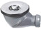 Wirquin 30723211 Bonde de douche multidirectionnelle James pour receveurs ø90 avec grille plate en ABS, chromé, Gris