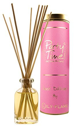Lily-Flame Party Time Diffuser, Pink