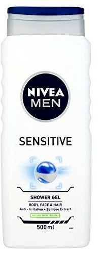 Nivea Men Sensitive Shower Gel, 500 ml
