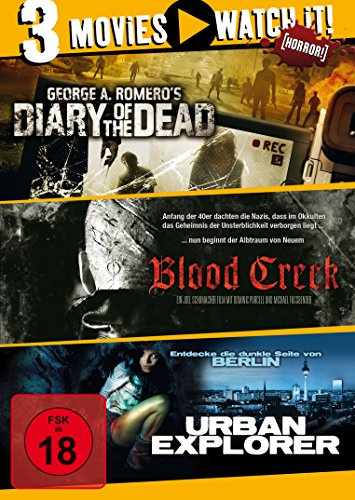 Diary of the Dead/Blood Creek/Urban Explorer [3 DVDs]