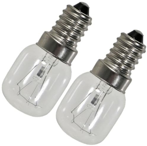 Spares2go Light Bulb Lamp for Britannia Oven Cooker (Pack of 2, 25w, SES, E14)