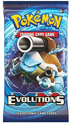 Pokémon POC393 Trading Card Spiel - Evolutionen 1 Packung mitgeliefert