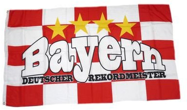 Fahne/Flagge Bayern Rekordmeister Fan NEU 90 x 150 cm