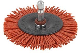 wolfcraft Nylon Wire Wheel Brush, Aggressive I 1500000