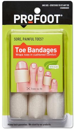 Profoot Toe bandages 3 count (Pack of 2)