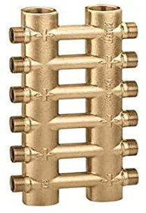 Caleffi Collettore Complanare, Cromo, Taglia Unica