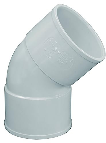 Coudes PVC 45° personnalisables First Plast-Femelle-Femelle-100mm