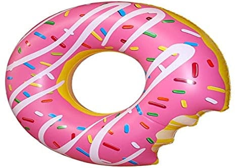 Schwimmring Donut mit Biss, Ø 119cm