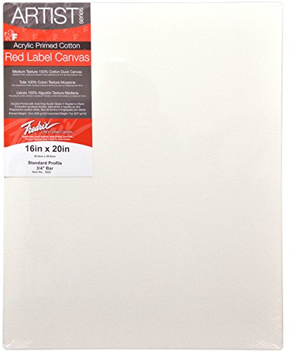 Fredrix 5022 Stretched Canvas ,16 by 20-Inch