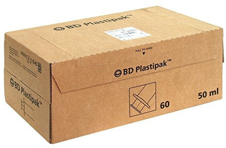BD Plastipak Spr.50 ml Luer Lok Zentr.