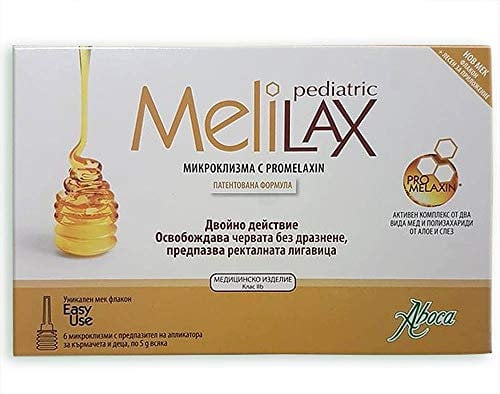 ABOCA Melilaz Pädiatric Mikroenema für Säuglinge und Kinder, 6 x 5 g