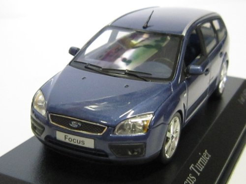MINICHAMPS 400084012 - Ford Focus Turnier, Maßstab: 1:43, metallic blau