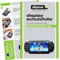 dipos I 2X Schutzfolie matt kompatibel mit Sony Playstation Vita Folie Displayschutzfolie (1x Vorder- & 1x Rückseite)
