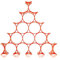 Kartell Infinity Portabottiglie, Arancio