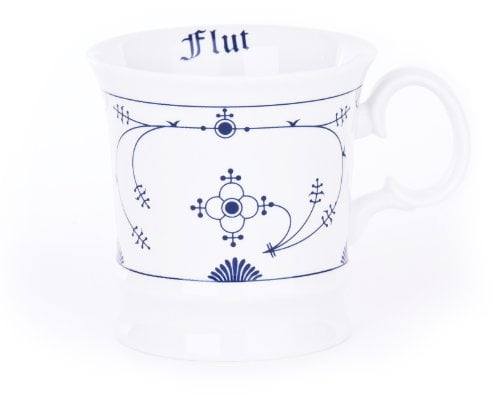 Ocean Line Wilhahn (früher, Herrenbecher Kapitäns Pott Neutral Innen Ebbe und Flut Indisch Blau Strohblume Porzellan