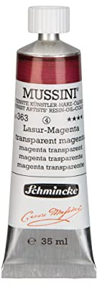MUSSINI® - finest artist's resin oil colors, glaze magenta - 35 ml