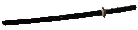 S.B.J - Sportland Bokken schwarz, 100 cm, Holzschwert