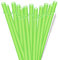 Dakoufish BPA Free 12 Piece 9 Inch Reusable Plastic Thick Drinking Straws for Mason Jar Yeti Rambler Plain Color（9inch，Green）