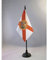 AZ FLAG - Tischflagge Florida - 15x10 cm - Bundesstaat Florida Tischfahne 10 x 15 Cm - Flaggen