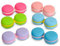 SPORTS WORLD VISION Macaroon Pink Contact Lens Cases, 3PCS Storage/Soaking Contact Lens Case for Left/Right Eyes, Durable, Compact, Portable and Leakproof Lens Case Box