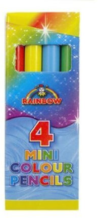 HENBRANDT Mini-Buntstifte, 4 Stück