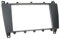 Adaptateur de façade Mercedes Classe C W203 2004-2007 2-DIN