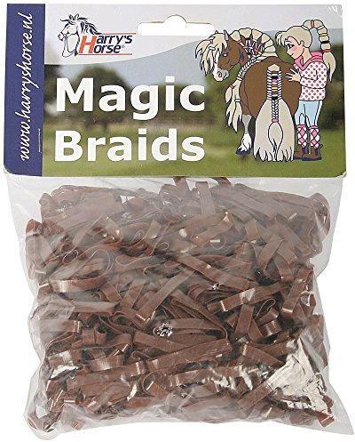 Harry's Horse Magic Braids, zak, Farbe:braun