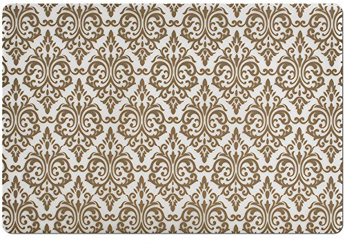 Zeller 26797 Platzset Vintage, Kunststoff, schlamm, ca. 43,5 x 28,5 cm