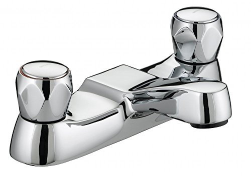 Bristan VAC BF C MT Club Bath Filler with Metal Heads - Chrome Plated