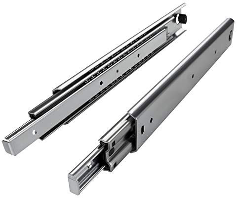 SOTECH 1 Paar Vollauszüge 114300 Höhe 53,4 mm, Länge 500 mm Schubladenschiene mit 105 Kg Tragkraft