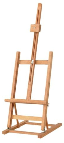 DOM 40, Cavalletto da Tavolo, legno di faggio verniciato, 28 x 32 x 96 cm