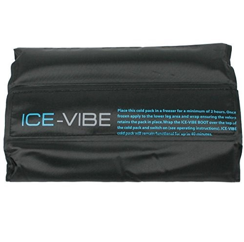 Horseware Ice Vibe Kühlakku Paar XFull - Schwarz, Kunststoff, Kühlakku, Therapeutic Cooling, Pferde-Kühlkompress, XL, 2 Stück