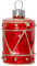 Sikora BS363 Trommel Christbaumschmuck Glas Figur Weihnachtsbaum Anhänger