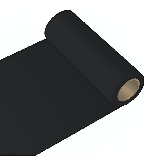 Orafol - Oracal 631 - 63cm Rolle - 10m (Laufmeter) - Schwarz / matt, 070 - sw - 63cm - 631_1 - 10m_23 - Autofolie / Möbelfolie / Küchenfolie