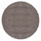 Carpetsale24 Shaggy Hochflor Teppich, 120 cm Rund, Beige, weich, flauschig, modern, einfarbig, Ideal unter Beistelltisch oder im Flur, für Wohnzimmer Schlafzimmer Flur