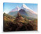 1art1 Caspar David Friedrich Poster Der Watzmann, Um 1824-1825 Bilder Leinwand-Bild Auf Keilrahmen | XXL-Wandbild Poster Kunstdruck Als Leinwandbild 40x30 cm