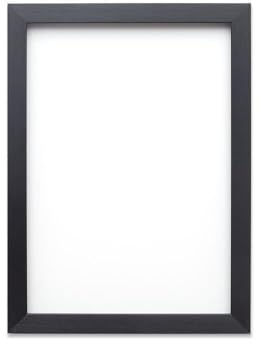 Frame Company Watson Black 6x4 Photo Frame with Real Glass | Fits a 6x4 image, Frame size 6x4, Overall approx 9.0x7.0, Real Glass Front